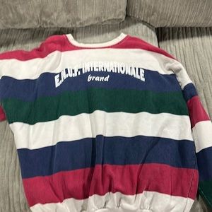 90’s vintage ENUF striped crewneck